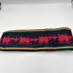 Equestrian polo horses men’s silk Cummerbund